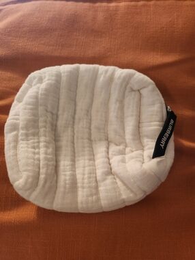 Burberry White Cotton Pouch Accessory Bag